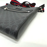 Gucci Shoulder Bag 474137 GG Supreme Canvas black Bag GG Messenger mens