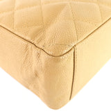 Chanel Petite Shopping Tote Quilted Caviar Leather Bag