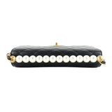 Chanel Chic Pearls Mini Lambskin Leather Bag
