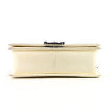 Chanel Boy Old Medium Lambskin Leather Bag