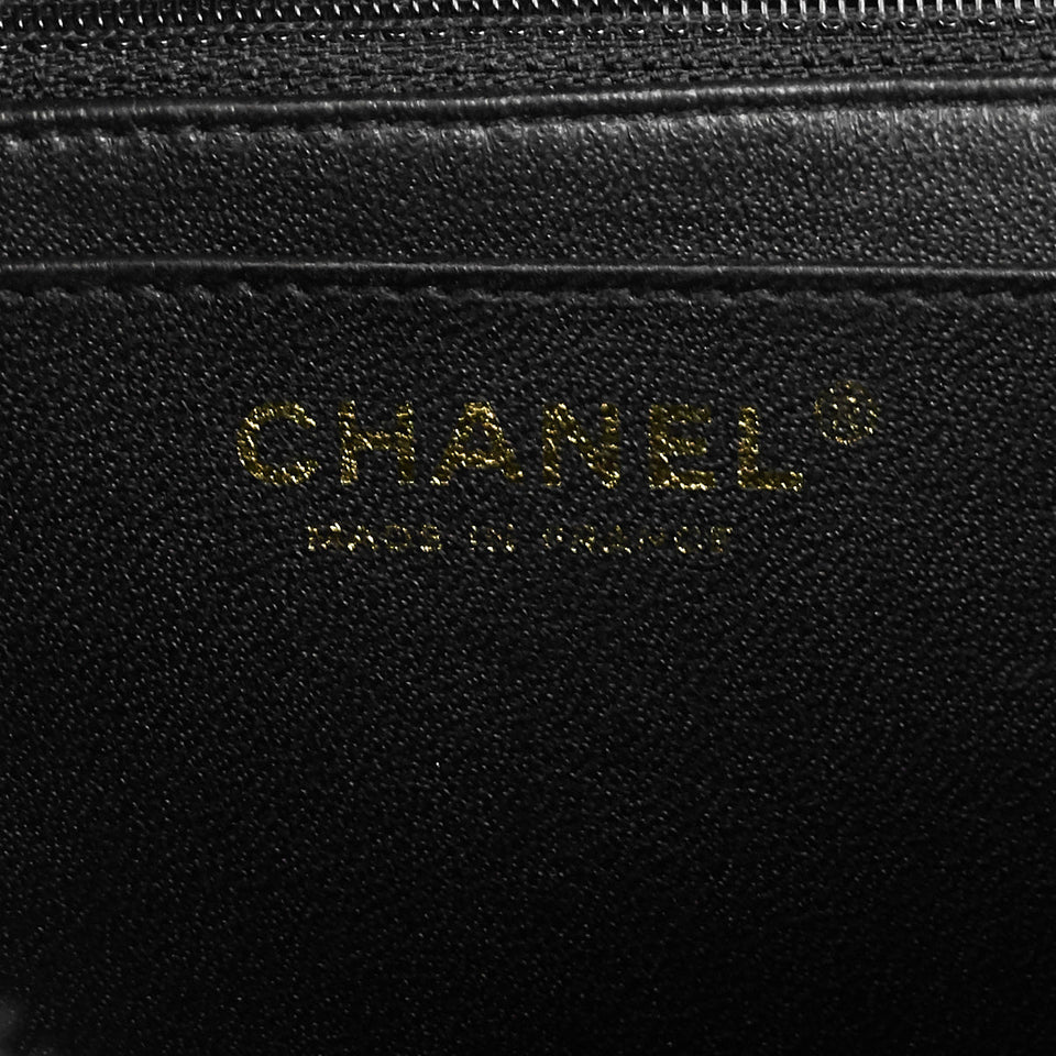 Chanel Classic Single Flap Jumbo Caviar Leather Bag