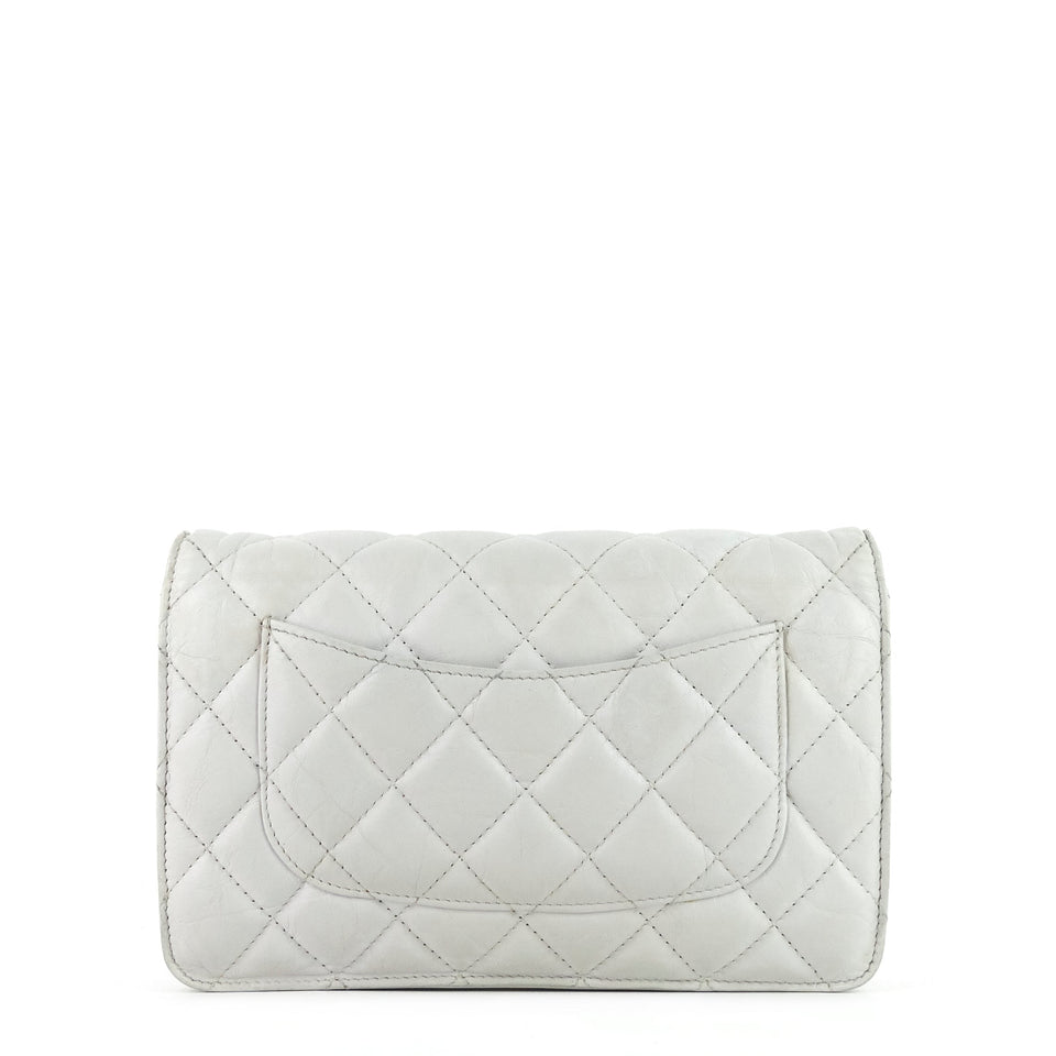 Chanel WOC Aged Calfskin Leather Reissue Wallet on Chain Bag