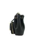 Chanel Mini CC Bucket Pocket Caviar Leather Bag