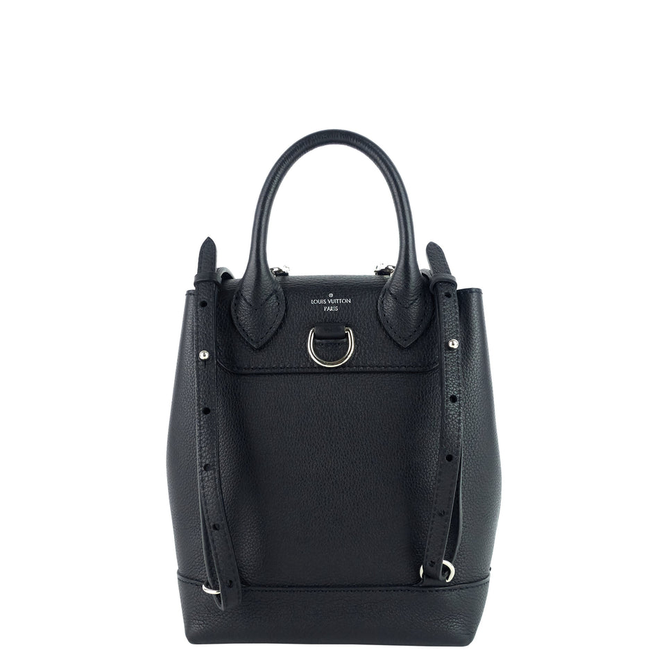 Louis Vuitton LockMe Mini Calfskin Leather Backpack Bag