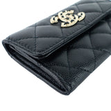 Chanel 23P XL Caviar Leather  Holder