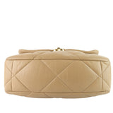 Chanel 19 Large Quilted Lambskin Leather Flap Bag
