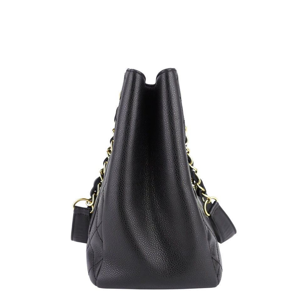Chanel Grand Shopping Tote GST Caviar Leather Bag