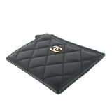 Chanel Classic Zip Caviar Leather holder