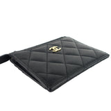 Chanel Classic Zip Caviar Leather holder