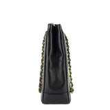 Chanel CC Turnlock Caviar Leather Bag