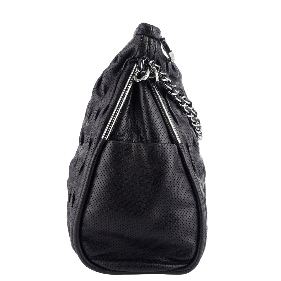 Chanel Perforated Ultimate Soft Leather Hobo Bag
