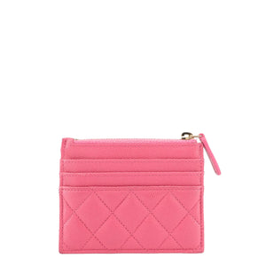 Chanel Classic Zip Caviar Leather holder