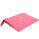 Chanel Classic Zip Caviar Leather holder