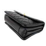 Chanel Coco Vintage Quilted Lambskin Leather Flap Bag