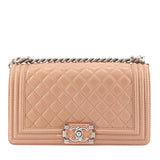 Chanel Boy Medium Patent Leather Bag