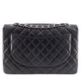 Chanel Classic Maxi Single Flap Lambskin Leather Bag