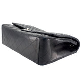 Chanel Classic Maxi Single Flap Lambskin Leather Bag