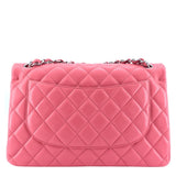 Chanel Classic Jumbo Double Flap Lambskin Leather Bag