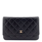 Chanel Wallet on Chain Caviar Leather Bag