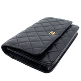 Chanel Wallet on Chain Lambskin Leather Bag