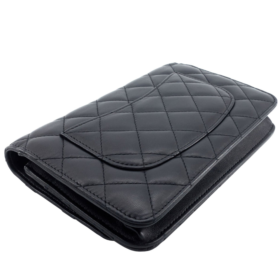 Chanel Wallet on Chain Lambskin Leather Bag