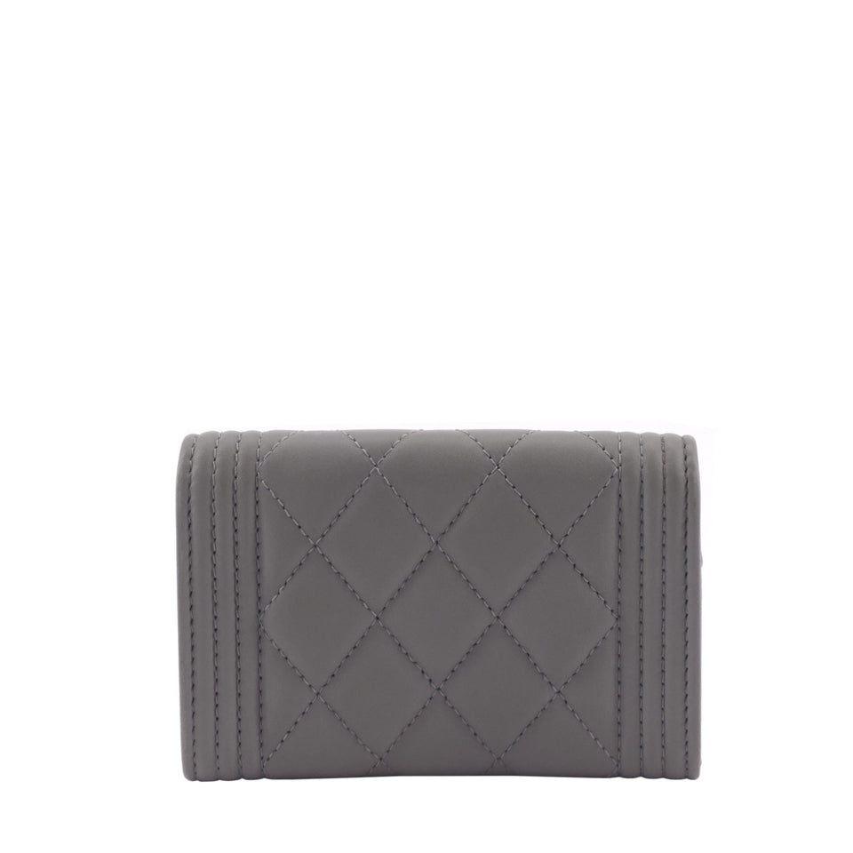 Chanel Boy Lambskin Leather  Holder
