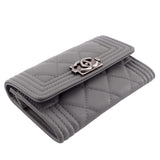 Chanel Boy Lambskin Leather  Holder