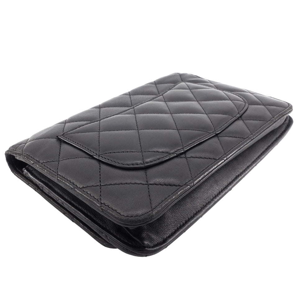 Chanel Lambskin Leather Wallet on Chain Bag