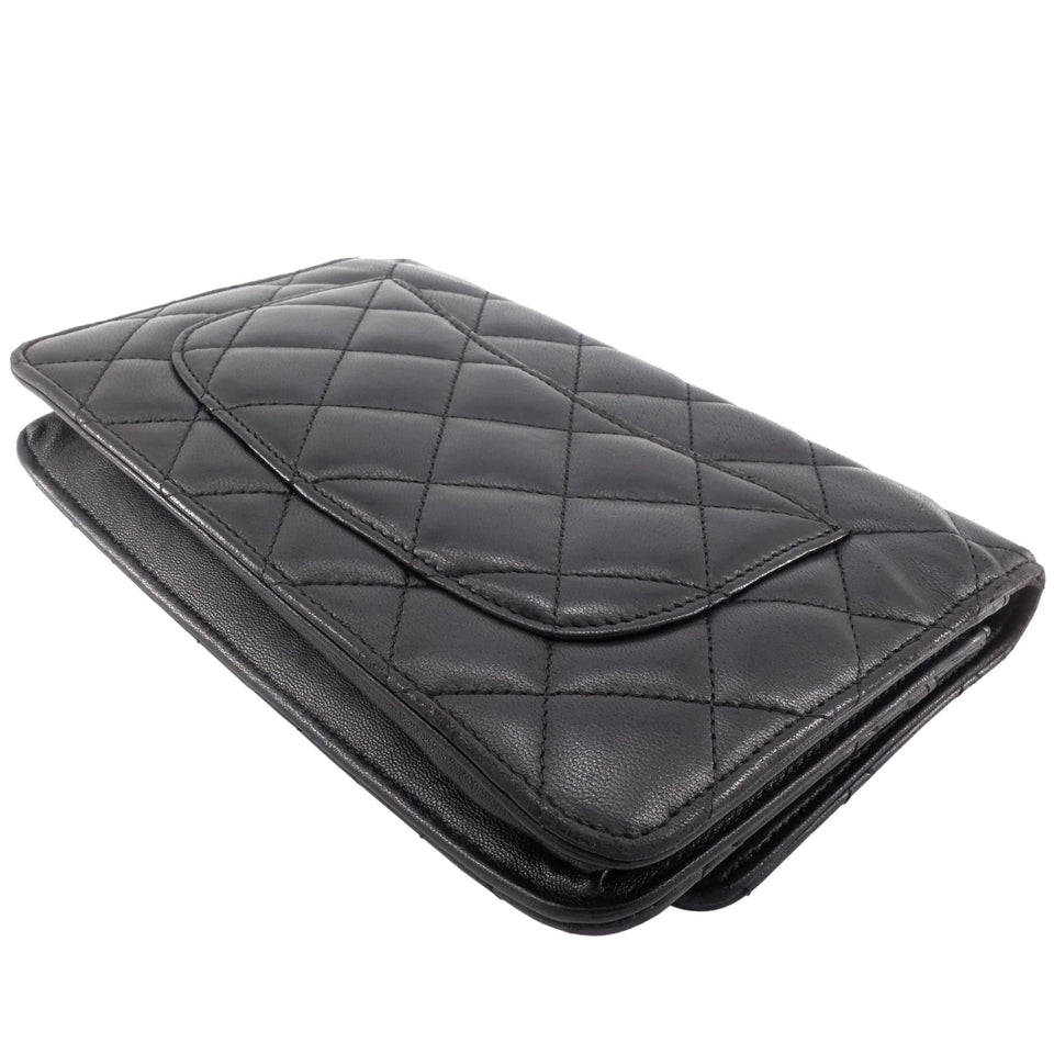 Chanel Lambskin Leather Wallet on Chain Bag