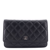 Chanel Wallet on Chain Caviar Leather Bag