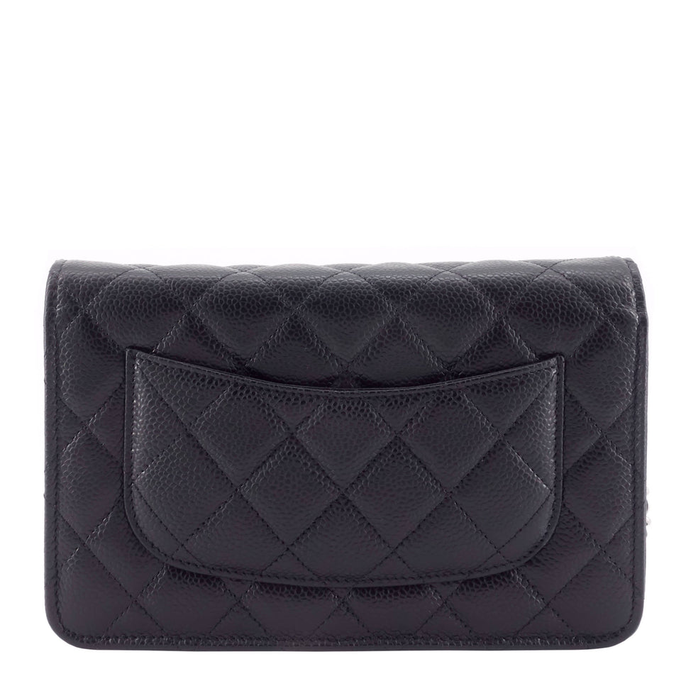 Chanel Wallet on Chain Caviar Leather Bag