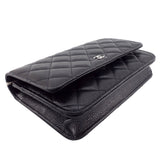 Chanel Wallet on Chain Caviar Leather Bag