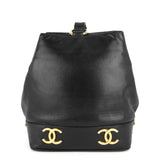Chanel Lambskin CC Bucket Bag