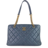 Chanel CC Crown Medium Calfskin Tote Bag