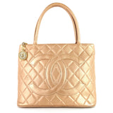 Chanel Medallion Lambskin Tote Bag