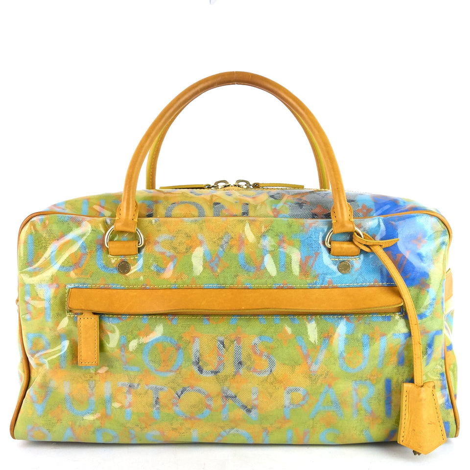Louis Vuitton Weekender PM Monogram Pulp Canvas Bag