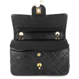 Chanel Double Flap Quilted Lambskin Leather Bag