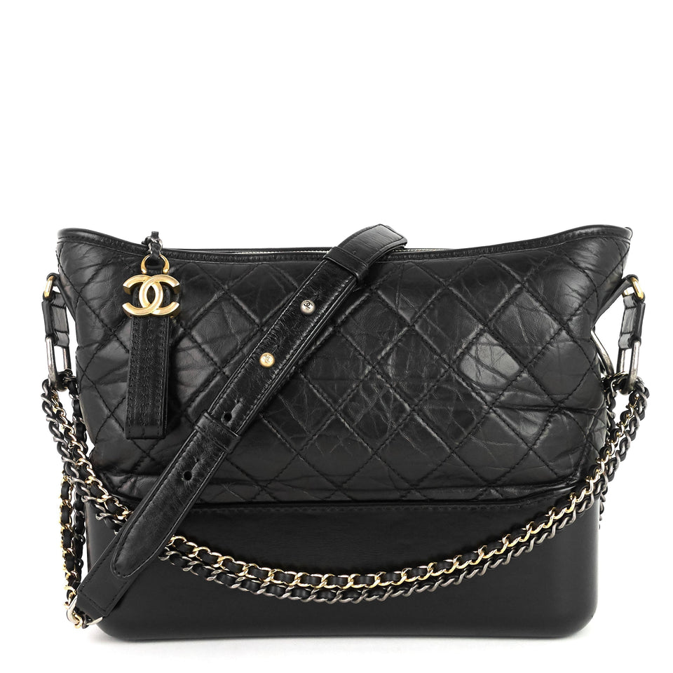 Chanel Gabrielle Medium Calfskin Hobo Bag