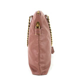 Louis Vuitton Cuir Boudoir Lockit Leather Chain Tote Bag
