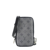 Louis Vuitton Double Phone Eclipse Reverse Canvas Pouch Clutch