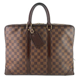 Louis Vuitton Porte-Documents Voyage GM Damier Ebene Canvas Briefcase Bag