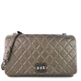 Chanel City Rock Large Goatskin Flap Bag