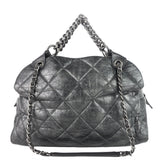 Chanel Pondichery Aged Calfskin Leather Tote Bag