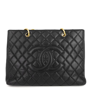 Chanel GST Grand Shopping Tote Caviar Bag