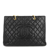 Chanel GST Grand Shopping Tote Caviar Bag