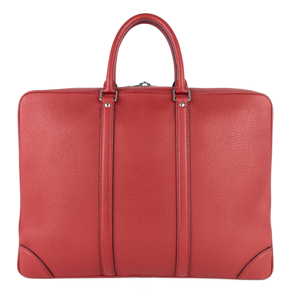 Louis Vuitton Porte-Documents Voyage PM Taurillon Leather Briefcase Bag