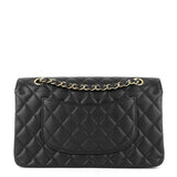 Chanel Double Flap Quilted Caviar Leather Bag