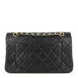 Chanel Double Flap Quilted Lambskin Leather Bag