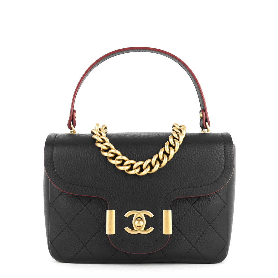 Chanel Archi Calfskin Chic Flap Bag