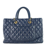 Chanel Coco Handle Medium Lambskin Leather Shopping Tote Bag